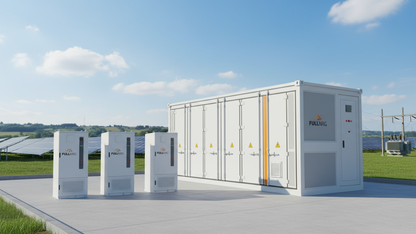Full NRG LFP PRO PLUS félszilárdtest ipari energiatároló rendszerek